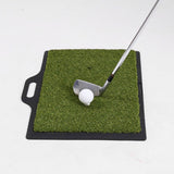 Maxbell Golf Hitting Pad Practicing Training Turf Mat for Beginner Indoor Backyard