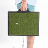 Maxbell Golf Hitting Pad Practicing Training Turf Mat for Beginner Indoor Backyard