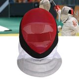 Maxbell Face Shield Protector Competition Fencing Epee Mask Protect Cover XS Size Red