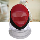 Maxbell Face Shield Protector Competition Fencing Epee Mask Protect Cover XS Size Red