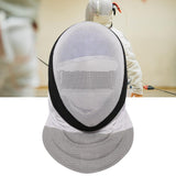 Maxbell Face Shield Protector Competition Fencing Epee Mask Protect Cover XS White