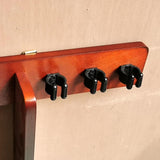 Maxbell Pool Cue Rack Wall Mount Pool Stick Holder for Billiard Players Pool Bars