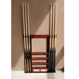 Maxbell Pool Cue Rack Wall Mount Pool Stick Holder for Billiard Players Pool Bars