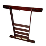 Maxbell Pool Cue Rack Wall Mount Pool Stick Holder for Billiard Players Pool Bars