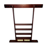 Maxbell Pool Cue Rack Wall Mount Pool Stick Holder for Billiard Players Pool Bars