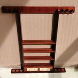 Maxbell Pool Cue Rack Wall Mount Pool Stick Holder for Billiard Players Pool Bars