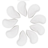 Maxbell 9Pcs Rivet Golf Club Iron Headcover Set Head Protector Guard White