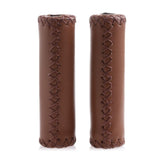 Maxbell 1 Pair Bike Handlebar Grips Tube Shockproof PU Leather for Bike Outdoor