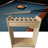 Maxbell Floor Stand Billiards Pool Stick Rack Holder 12 Holes Storage Vertical