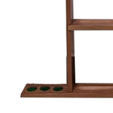 Maxbell Wall Mounting Billiard Pool Stick Holder Professional Game Room Portable Wood