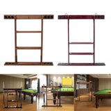 Maxbell Wall Mounting Billiard Pool Stick Holder Professional Game Room Portable Wood