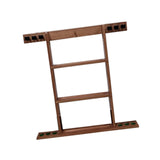 Maxbell Wall Mounting Billiard Pool Stick Holder Professional Game Room Portable Wood