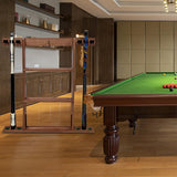Maxbell Wall Mounting Billiard Pool Stick Holder Professional Game Room Portable Wood