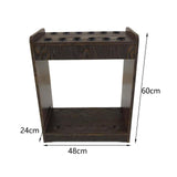 Maxbell Billiard Cue Rack Pool Cue Rack Billiard Accessories for Gaming Room