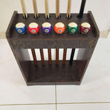 Maxbell Billiard Cue Rack Pool Cue Rack Billiard Accessories for Gaming Room