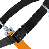 Maxbell Football Waist Belt Ribbon Adjustable for Outdoor Accessories Equipment orange