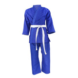 Maxbell Judo Uniform Suit Lightweight Clothes Costumes Karate Suit for Unisex Youth 120cm