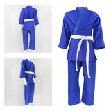 Maxbell Judo Uniform Suit Lightweight Clothes Costumes Karate Suit for Unisex Youth 120cm