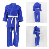 Maxbell Judo Uniform Suit Lightweight Clothes Costumes Karate Suit for Unisex Youth 120cm