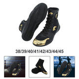 Maxbell Kick Boxing Shoes Wrestling Boots Practice for Grappling Taekwondo Mma 38