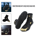 Maxbell Kick Boxing Shoes Wrestling Boots Practice for Grappling Taekwondo Mma 38