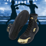 Maxbell Kick Boxing Shoes Wrestling Boots Practice for Grappling Taekwondo Mma 38