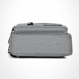 Maxbell Fashion Mens Chest Bag Lightweight Outdoor Sports Waterproof Shoulder Bag Gray