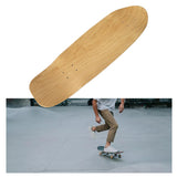 Maxbell Skateboard Deck Durable Double Tail for Beginners Replacement Art Painting