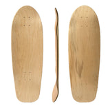 Maxbell Skateboard Deck Durable Double Tail for Beginners Replacement Art Painting