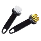 Maxbell Golf Club Brush Cleaning Kit Golf Groove Durable Pocket for Golf Sports White