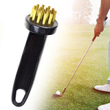 Maxbell Golf Club Brush Cleaning Kit Golf Groove Durable Pocket for Golf Sports Brass