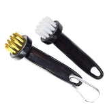 Maxbell Golf Club Brush Cleaning Kit Golf Groove Durable Pocket for Golf Sports Brass