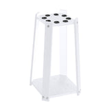 Maxbell Wooden Billiard Cue Rack Pool Cue Rack for Billiard Room Gaming Room White
