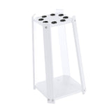 Maxbell Wooden Billiard Cue Rack Pool Cue Rack for Billiard Room Gaming Room White