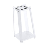 Maxbell Wooden Billiard Cue Rack Pool Cue Rack for Billiard Room Gaming Room White