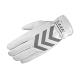 Maxbell Winter Gloves Touch Screen Thicken Fleece Glove Water Resistance Windproof White