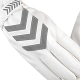 Maxbell Winter Gloves Touch Screen Thicken Fleece Glove Water Resistance Windproof White