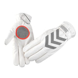 Maxbell Winter Gloves Touch Screen Thicken Fleece Glove Water Resistance Windproof White