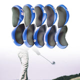 Maxbell Golf Club Head Covers Headcovers Golf Head Covers Training Equipment Sleeve Blue Black