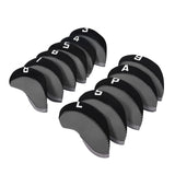 Maxbell 11Pieces Golf Iron Headcover Protector Guard, Golf Clubs Headcovers Numbered Gray