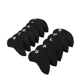 Maxbell 11Pieces Golf Iron Headcover Protector Guard, Golf Clubs Headcovers Numbered Black