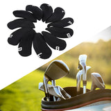 Maxbell 11Pieces Golf Iron Headcover Protector Guard, Golf Clubs Headcovers Numbered Black
