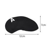 Maxbell 11Pieces Golf Iron Headcover Protector Guard, Golf Clubs Headcovers Numbered Black