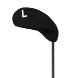 Maxbell 11Pieces Golf Iron Headcover Protector Guard, Golf Clubs Headcovers Numbered Black