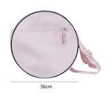 Maxbell Yoga Pilates circle bags pink pockets Yoga Wheel Bag for Workouts Body Balance