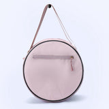 Maxbell Yoga Pilates circle bags pink pockets Yoga Wheel Bag for Workouts Body Balance