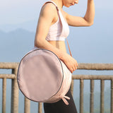 Maxbell Yoga Pilates circle bags pink pockets Yoga Wheel Bag for Workouts Body Balance