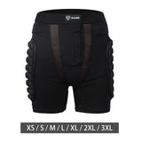 Maxbell Skating Ski Hip Pad Protection Hip Pants Breathable Roller for Skiing XS
