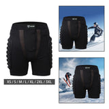Maxbell Skating Ski Hip Pad Protection Hip Pants Breathable Roller for Skiing XS