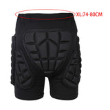 Maxbell Skating Ski Hip Pad Protection Hip Pants Breathable Roller for Skiing XL
